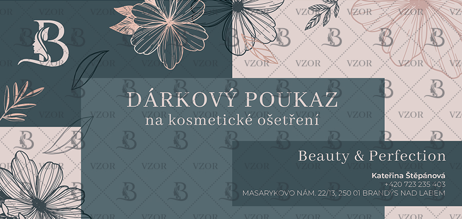 Dárkový poukaz Beauty & Perfection